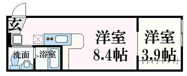 モーリスIIの物件間取画像